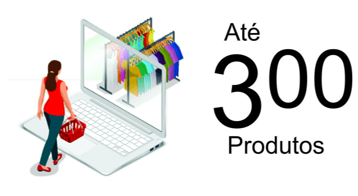 Loja Virtual até 300 produtos